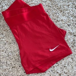 Red Nike Spandex ❤️
